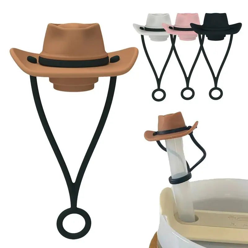 Cowboy Hat Straw Covers for Stanleys Cup 30/40 Oz