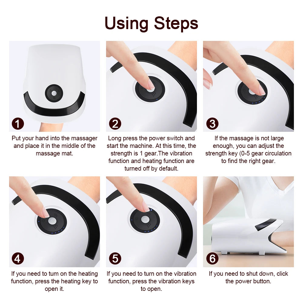 Wireless Electric Hand Massager