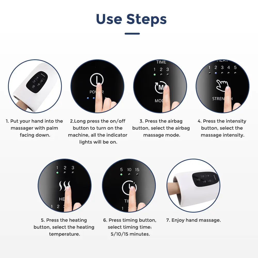 Wireless Electric Hand Massager