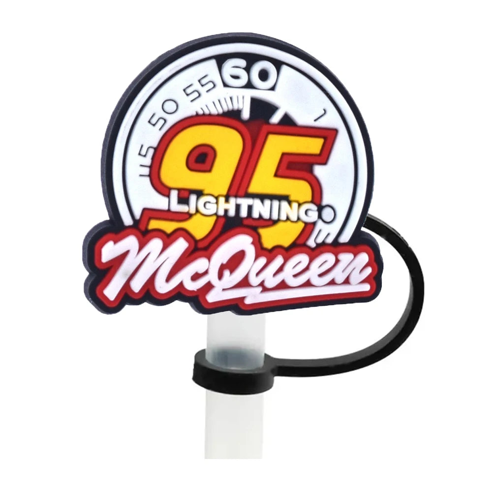 Cars Design Straw Cover Cap 10MM