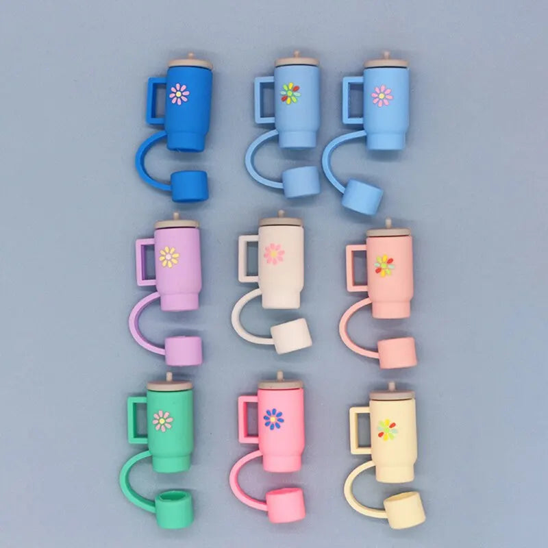 5 Pieces Large Diameter 10mm Straw Cap