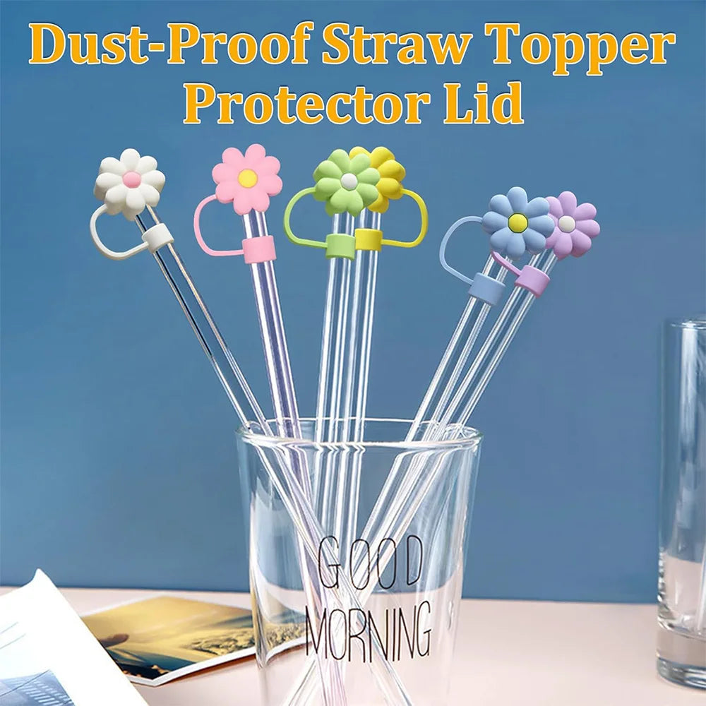 6 Pieces Straw Cover Cap for Stanley Cup