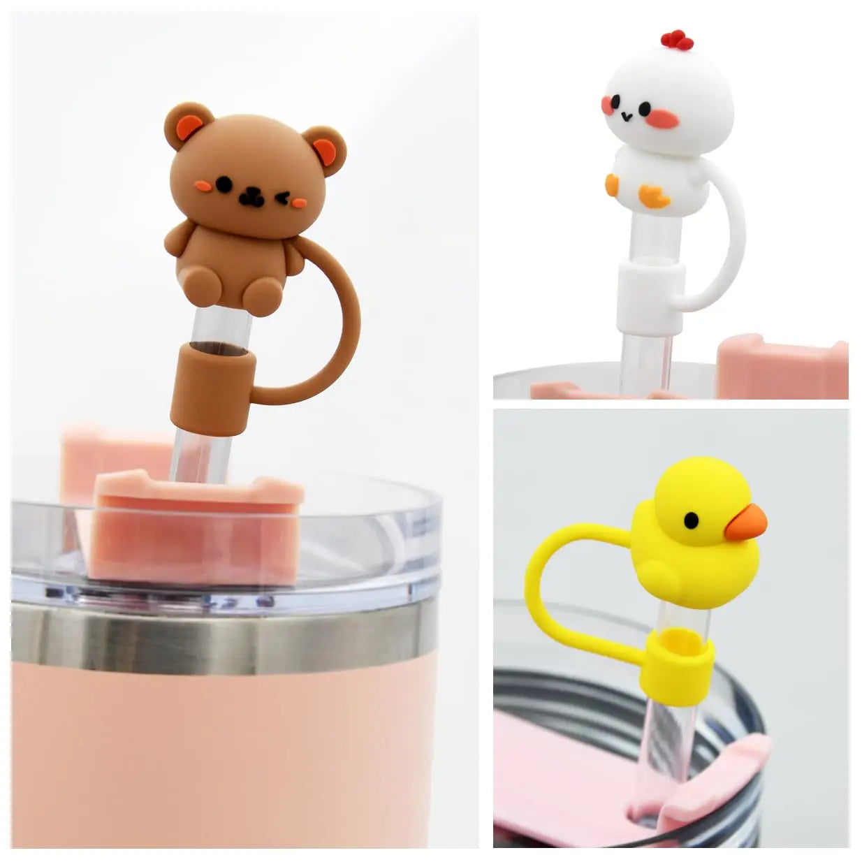 Cute Straw Cover Cap For Stanley 30&40 Oz Tumbler