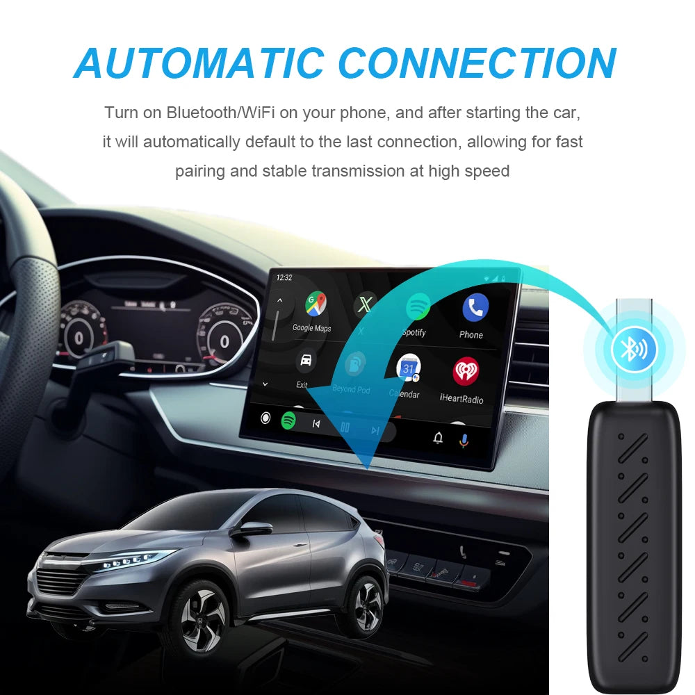 2 in1 Wireless Carplay Adapter