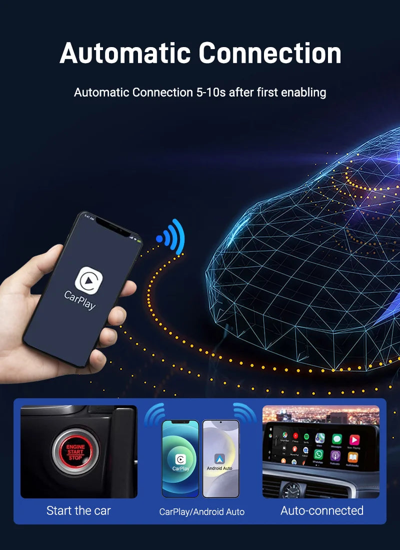 2 in1 Wireless Carplay Adapter