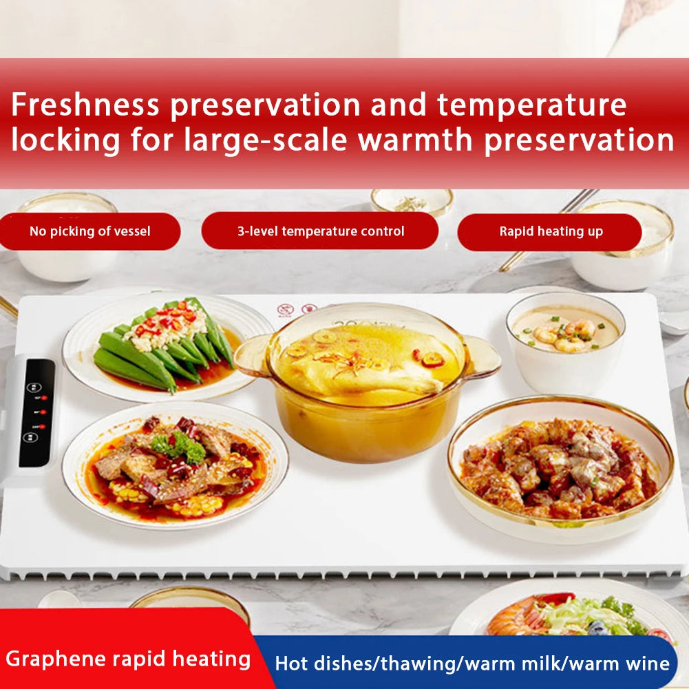 Electric Foldable Warming Tray!