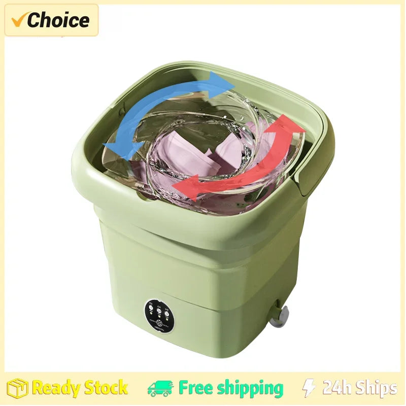 Foldable Washing Machine for Travels and Small Items