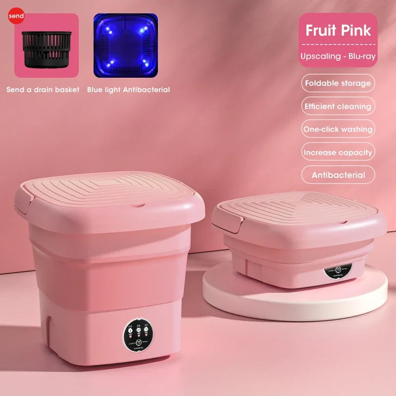 Foldable Washing Machine for Travels and Small Items