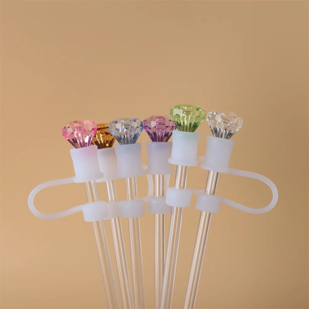 Diamond Straw Cover Caps For Stanley Cups