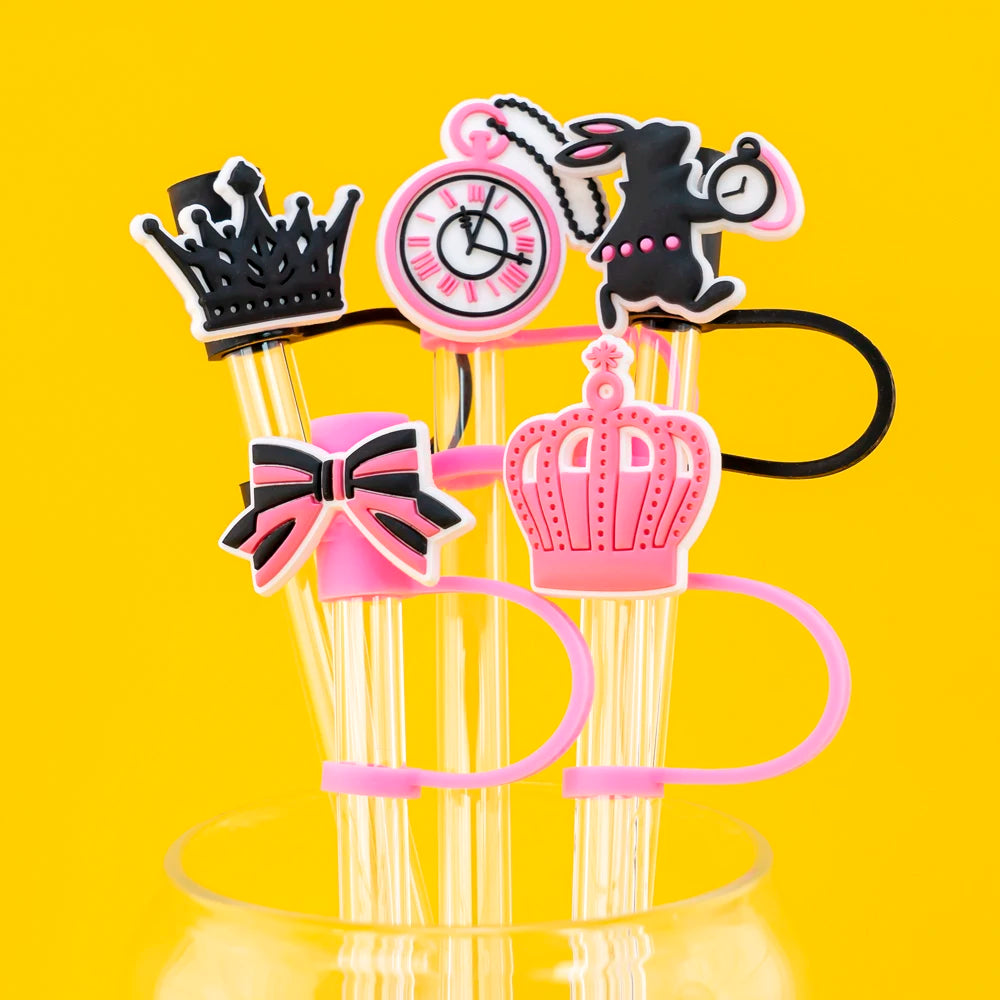 Crown Straw Covers Caps