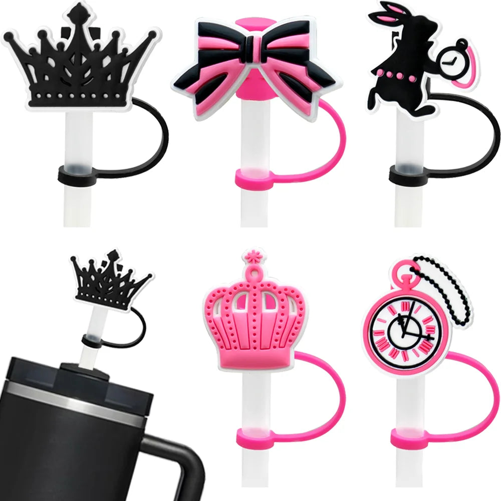Crown Straw Covers Caps