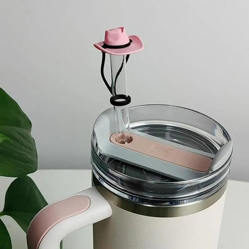 Cowboy Hat Straw Covers for Stanleys Cup 30/40 Oz