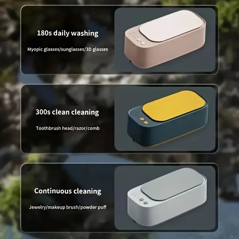 Ultrasonic Glasses Cleaning Machine with 45KHZ Ultrasound!