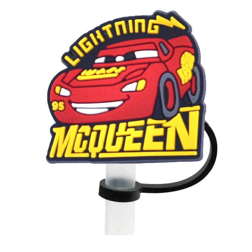 Cars Design Straw Cover Cap 10MM