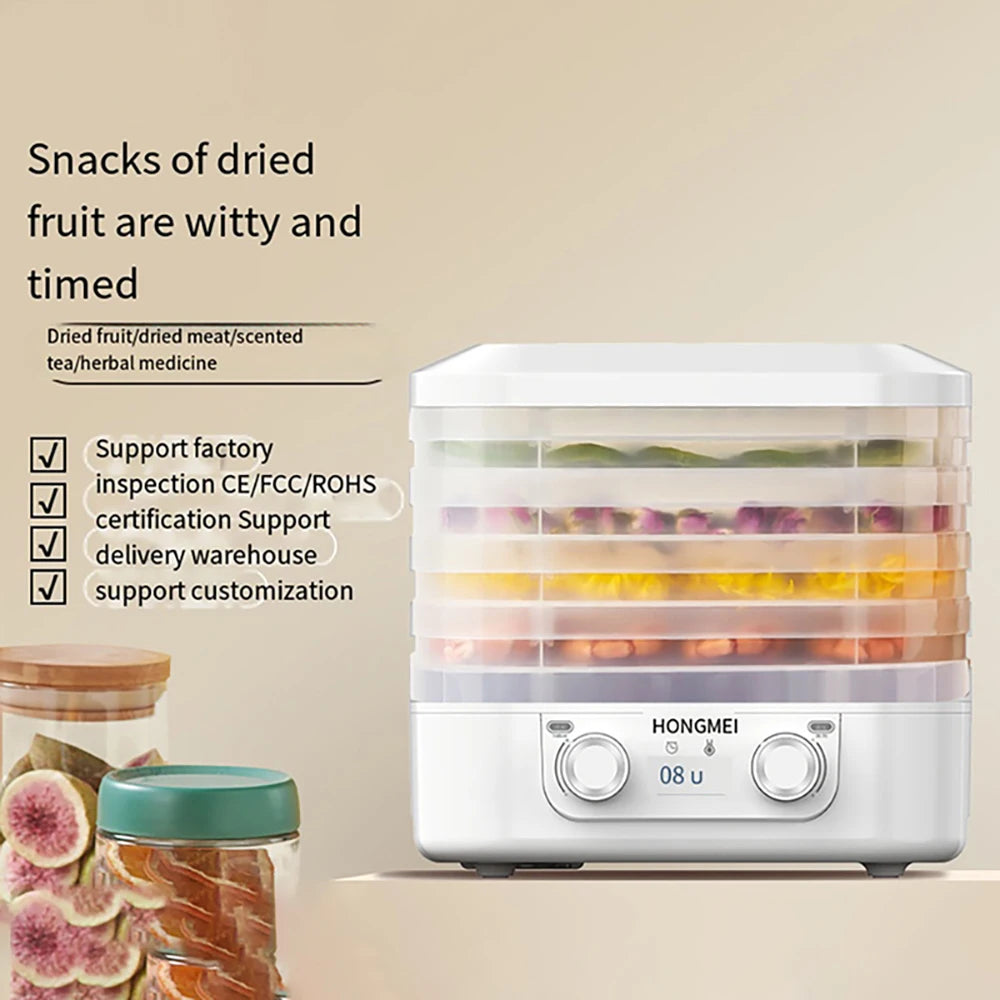 5 Layer Smart Electric Food Dryer for Fruit and Vegetable