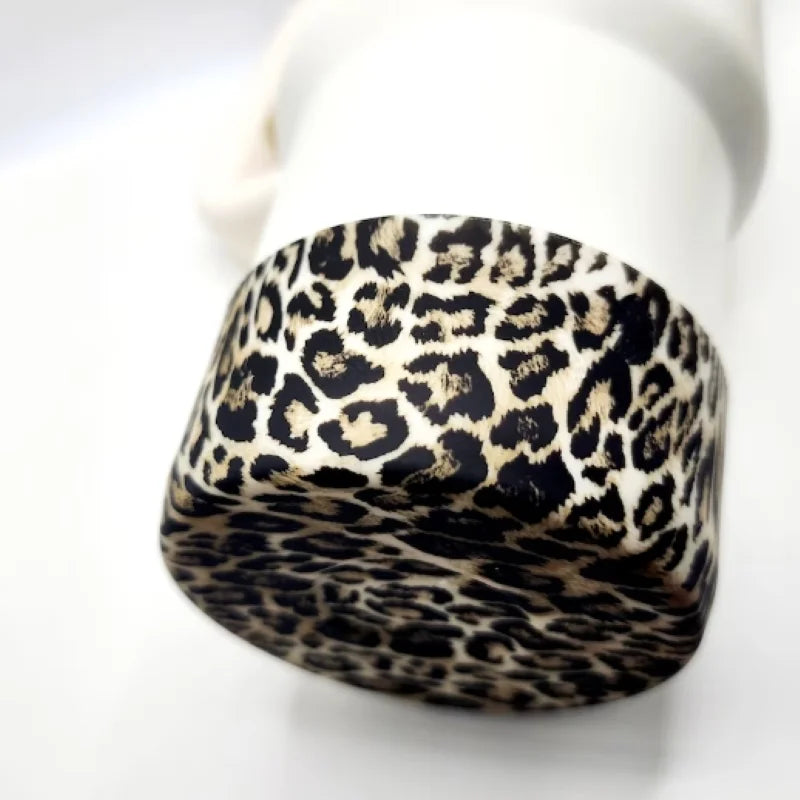 Leopard Print Stanley Silicone Protective Boots