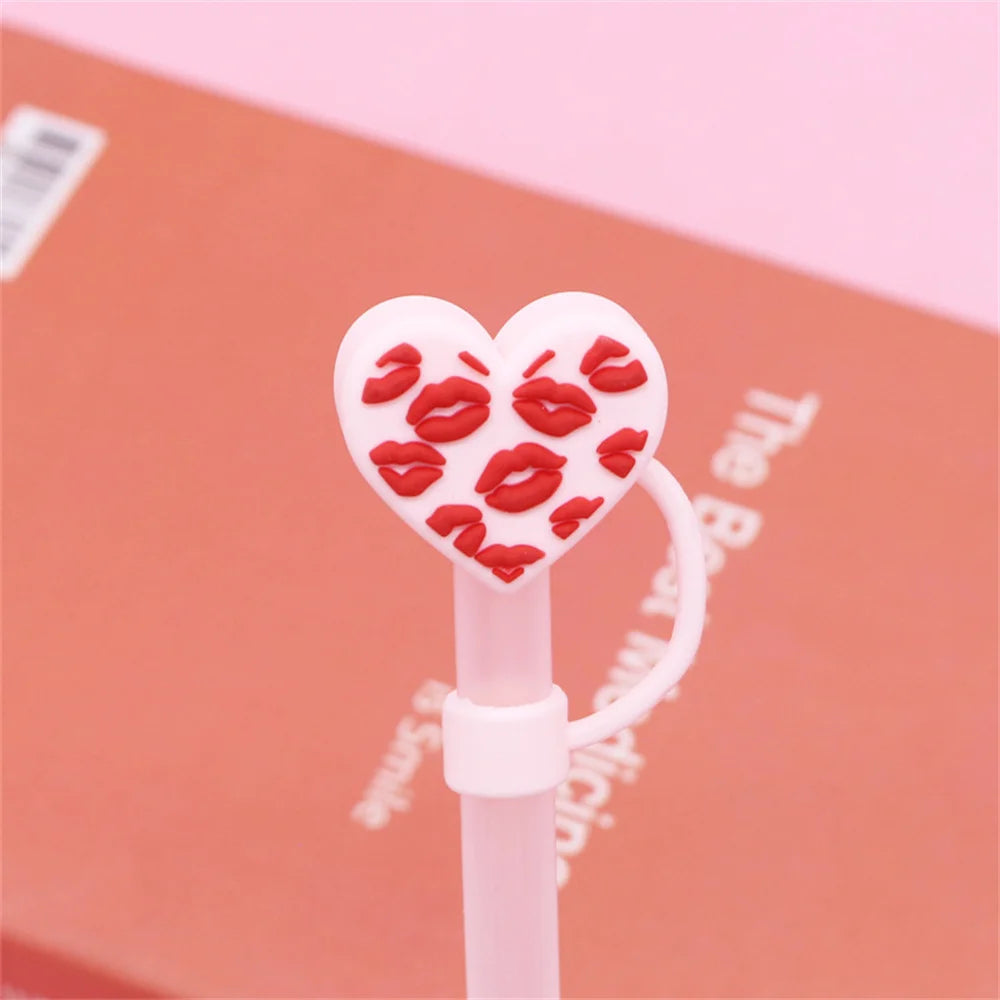 Heart & Bear Straw Cover Cap For Stanley Cup