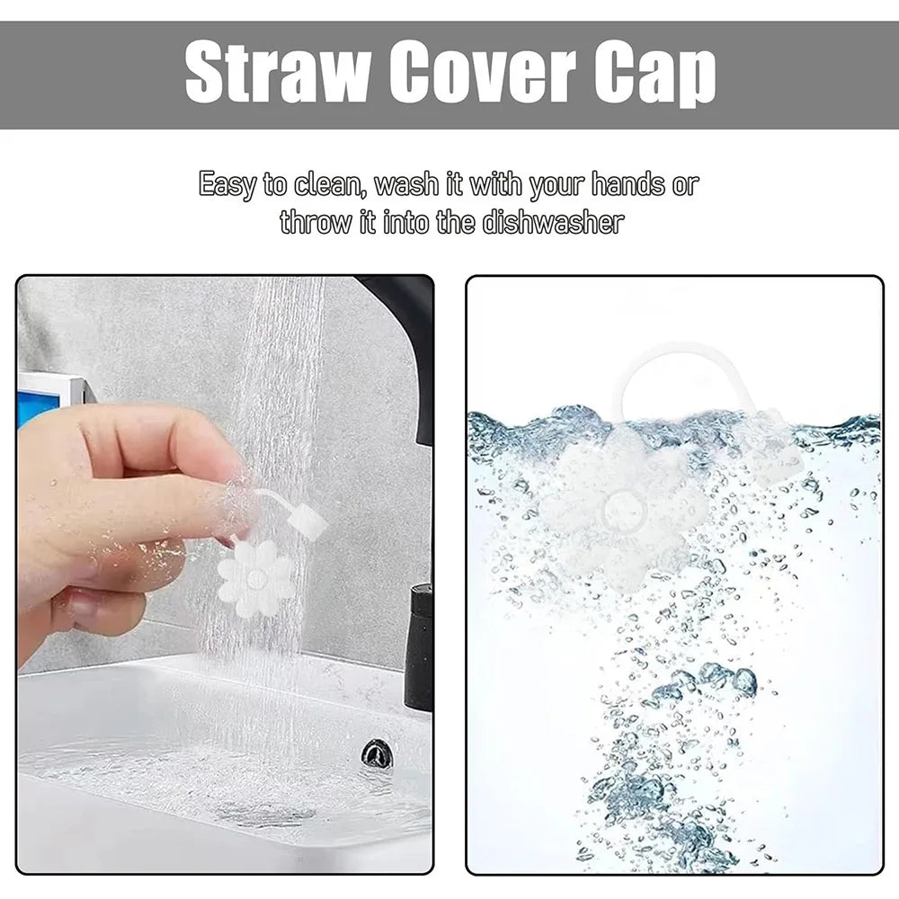 Kitchen Items Design Straw Toppers 10mm for 30&40Oz Tumbler