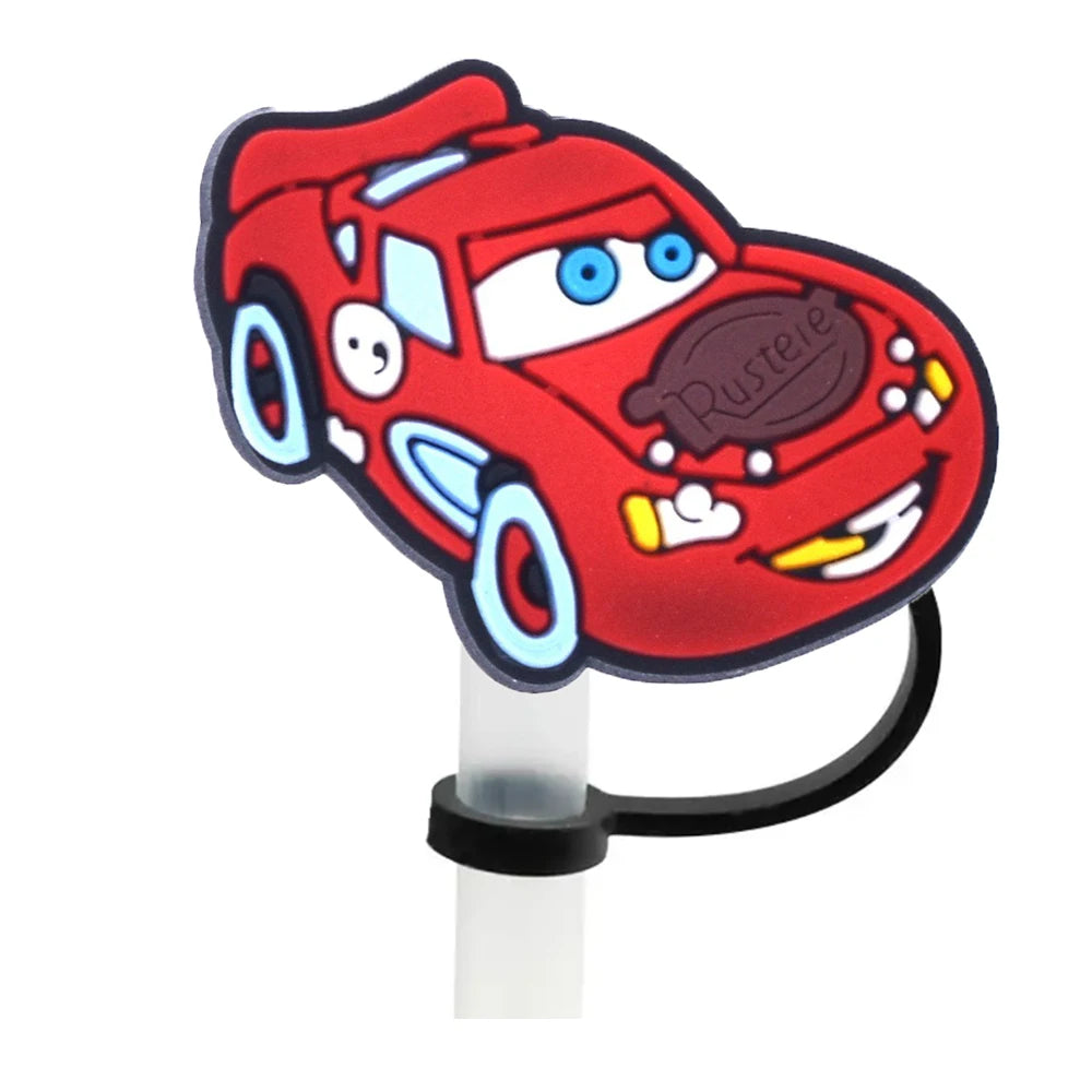 Cars Design Straw Cover Cap 10MM