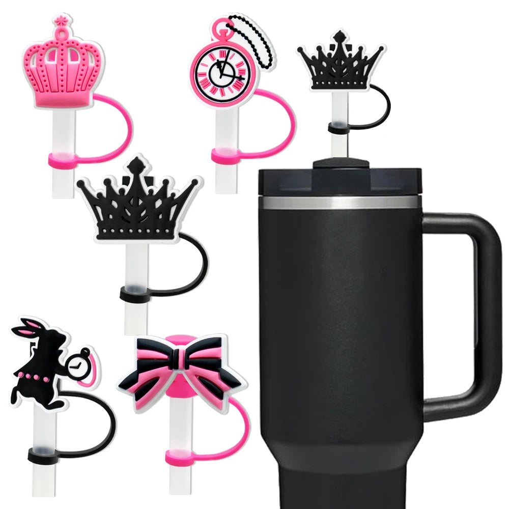 Crown Straw Covers Caps