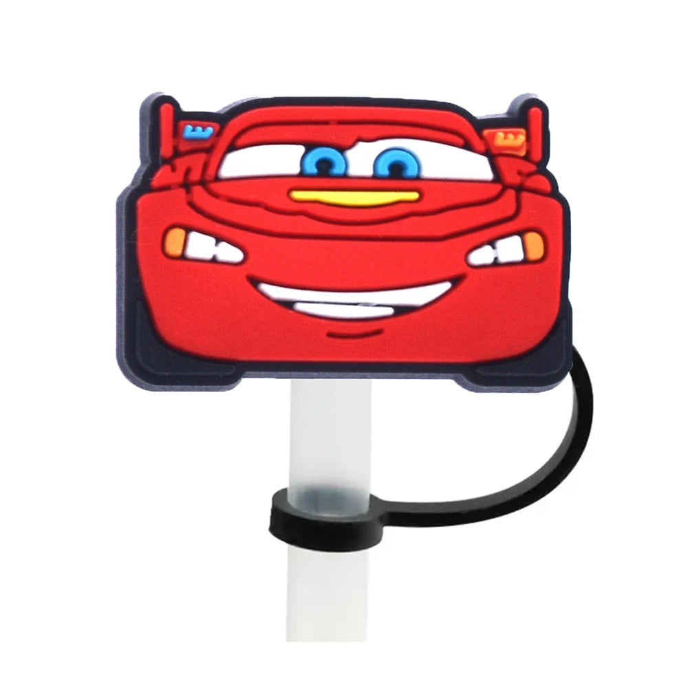 Cars Design Straw Cover Cap 10MM