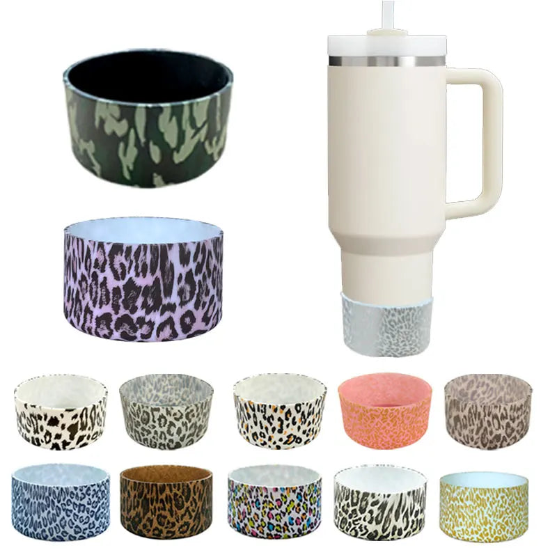 Leopard Print Stanley Silicone Protective Boots