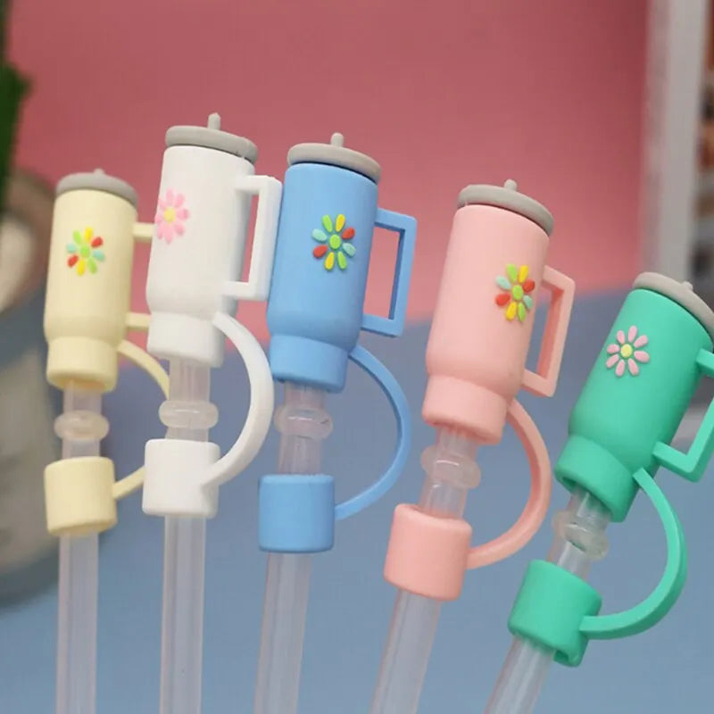 5 Pieces Large Diameter 10mm Straw Cap