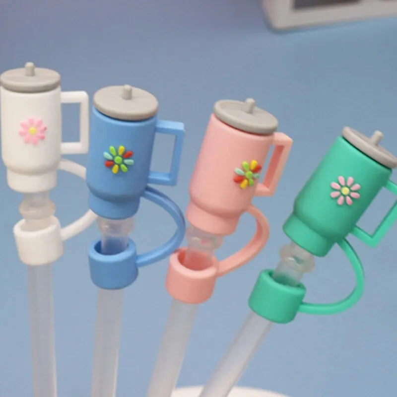 5 Pieces Large Diameter 10mm Straw Cap
